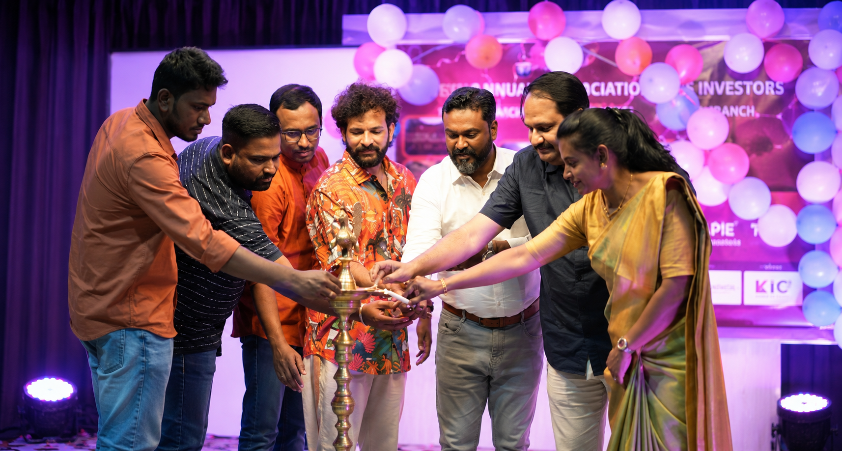 WMSC Grand Inauguration ceremony with members and dignitaries celebrating community spirit